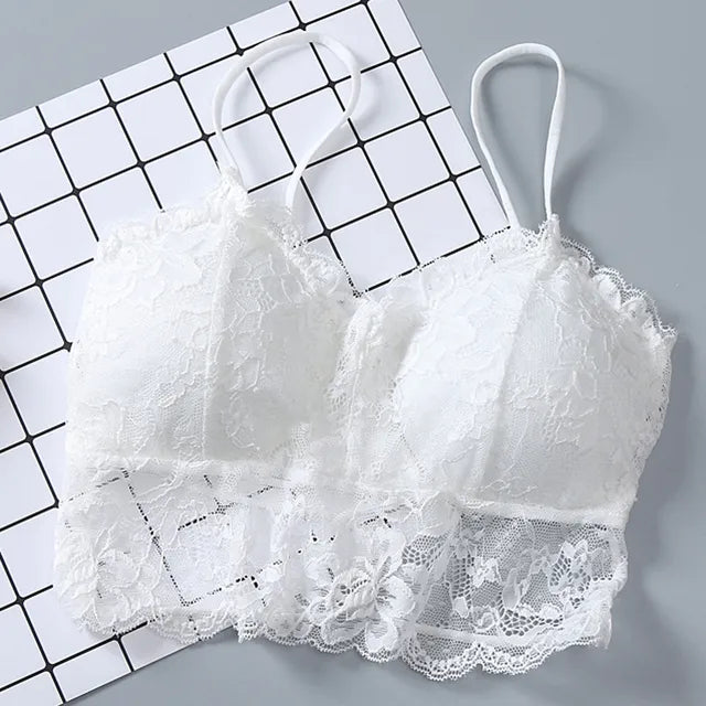 Summer Lace Bra with Pads for Comfortable Days
