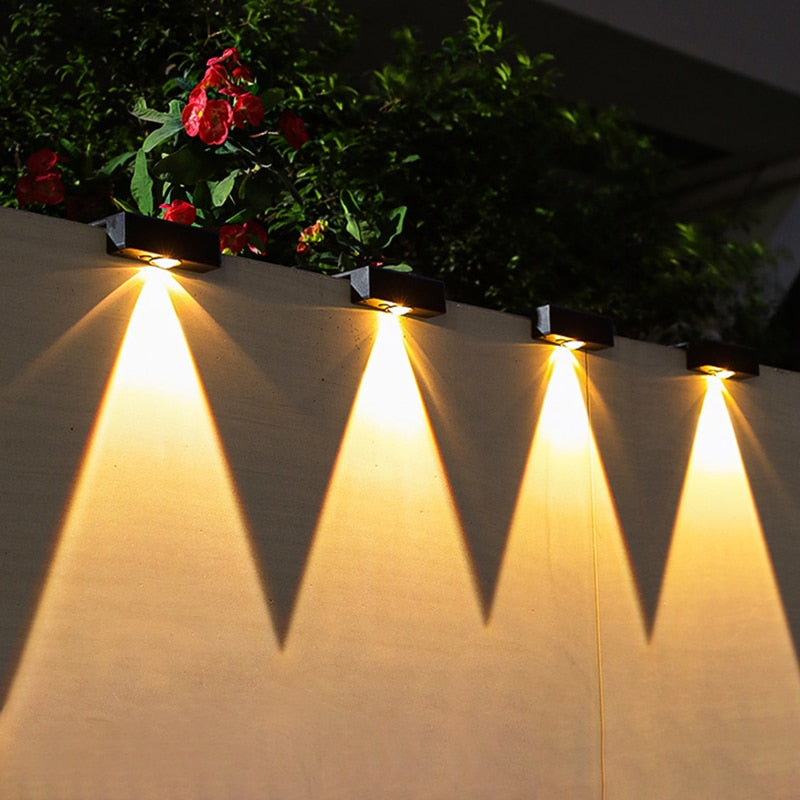 Outdoor Lamp Solar Energy with Twilight Sensor