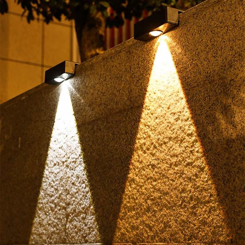 Outdoor Lamp Solar Energy with Twilight Sensor