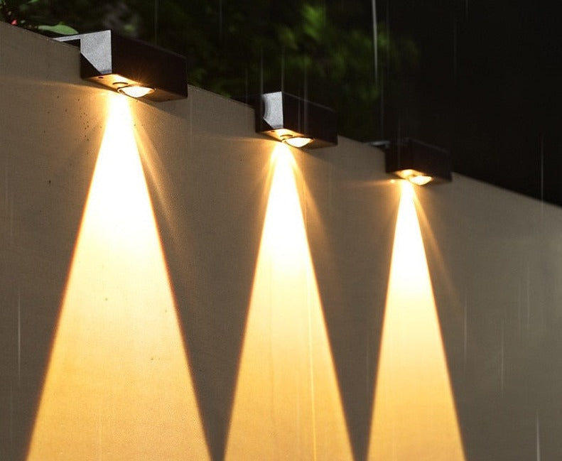 Outdoor Lamp Solar Energy with Twilight Sensor