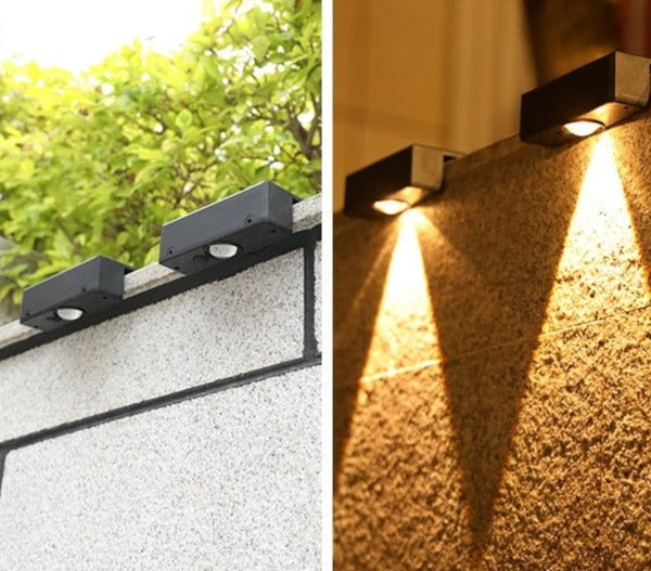 Outdoor Lamp Solar Energy with Twilight Sensor
