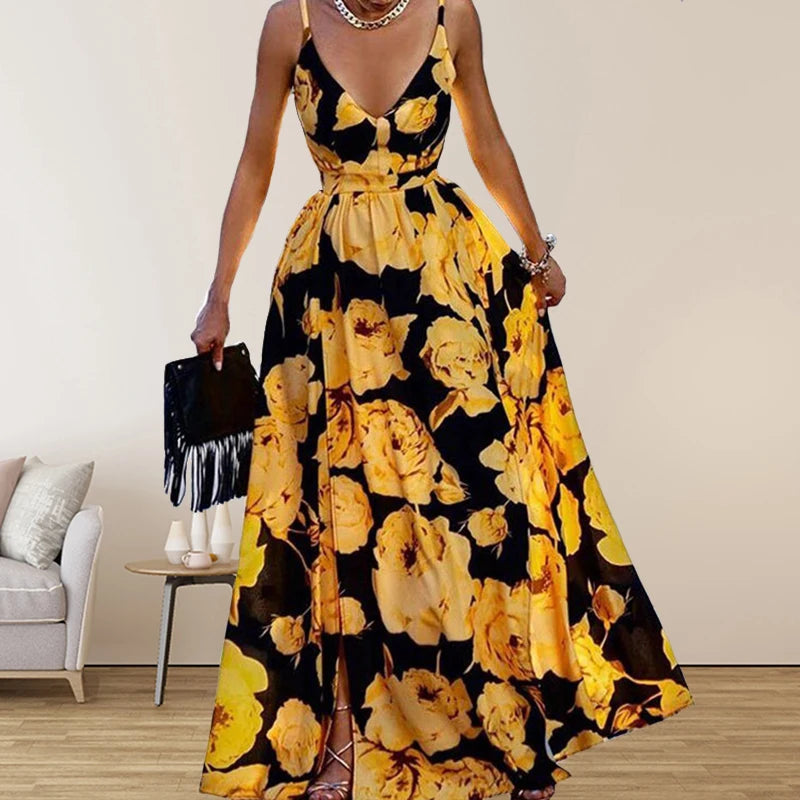 FloraFusion vestito estivo