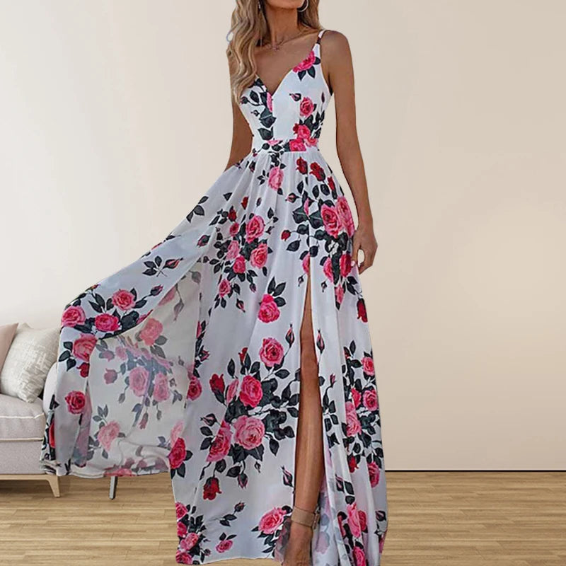 FloraFusion vestito estivo