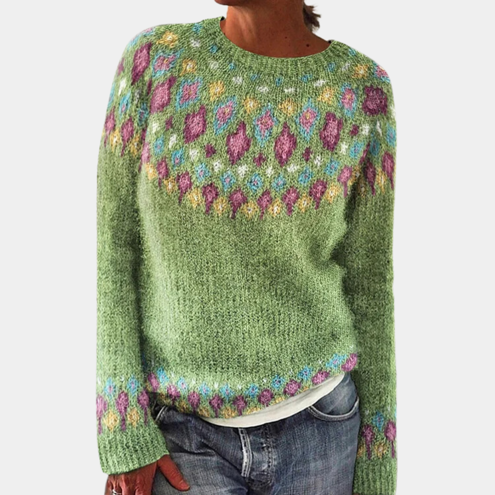 Carlotta | Warme en comfortabele gebreide trui voor de winter