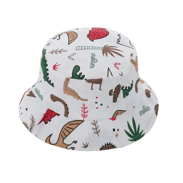 Carino Cartone Animato Dinosauro Baby Secchiello Cappelli di Divertimento per Bambini