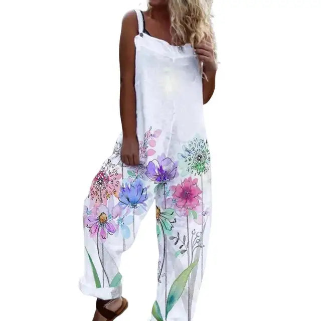 Zonnige Dames Jumpsuit voor Zomerse Vrolijkheid