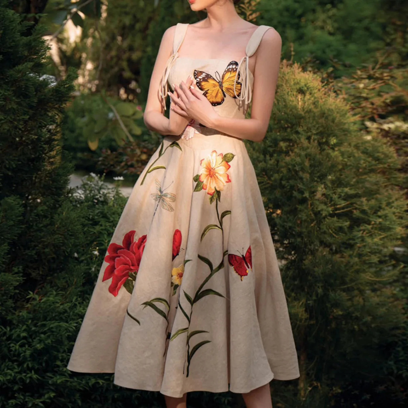 Elegante Witte Zomerjurk voor Dames