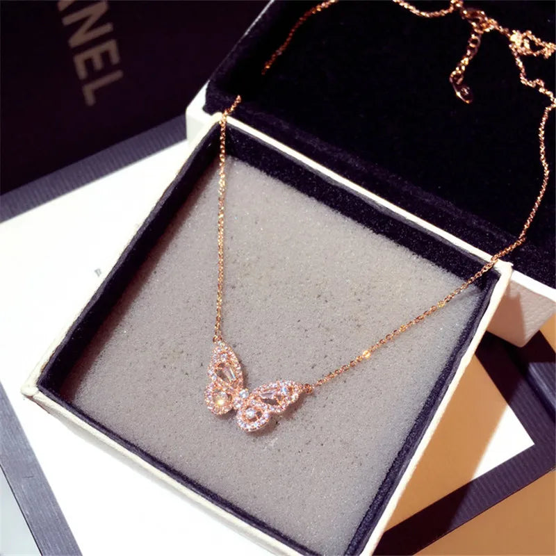 Luxe Butterfly Necklaces from ElegantButterfly