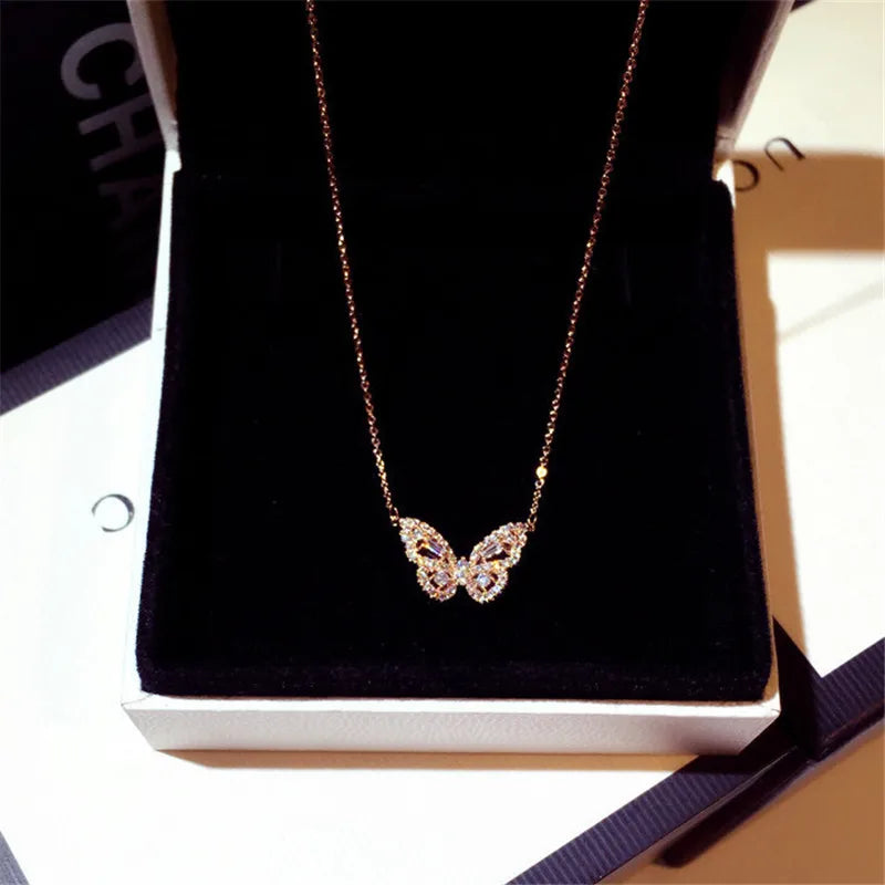 Luxe Butterfly Necklaces from ElegantButterfly