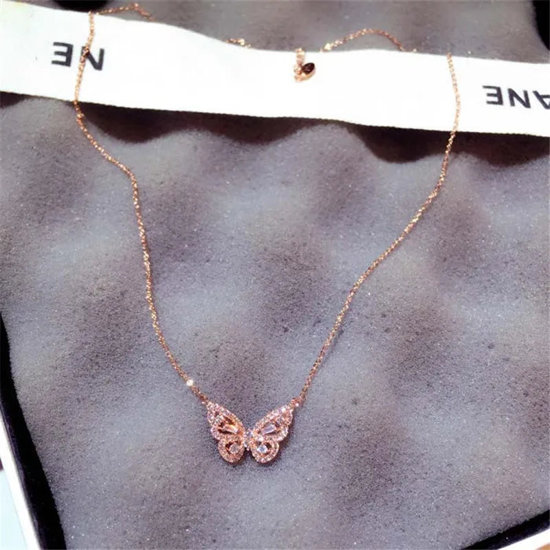 Luxe Butterfly Necklaces from ElegantButterfly