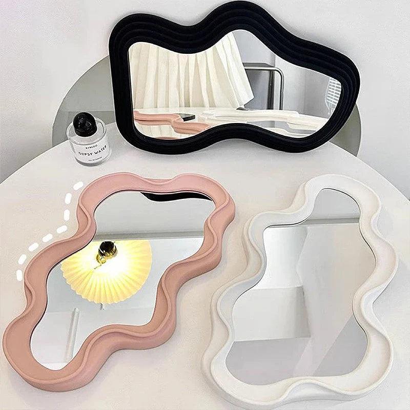 Charming Wolf-Shaped Mirror