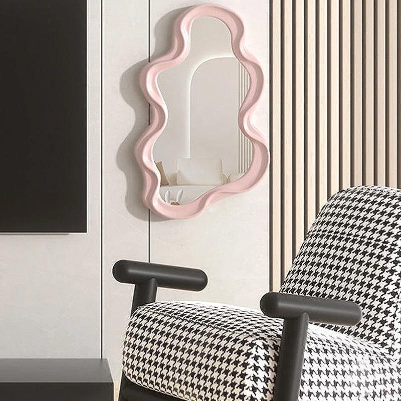 Charming Wolf-Shaped Mirror
