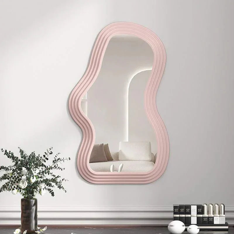 Charming Wolf-Shaped Mirror
