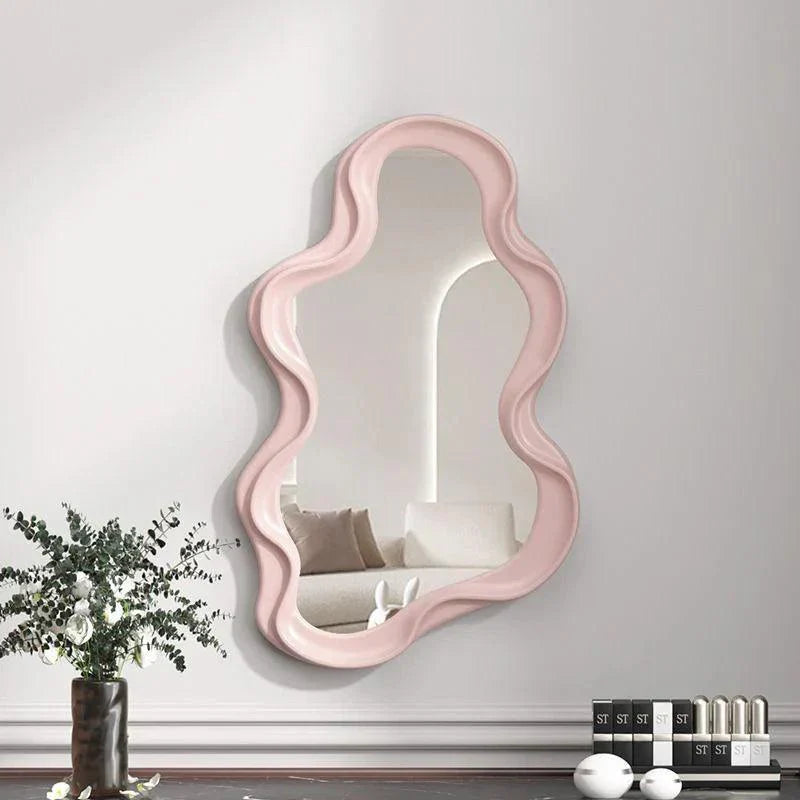 Charming Wolf-Shaped Mirror