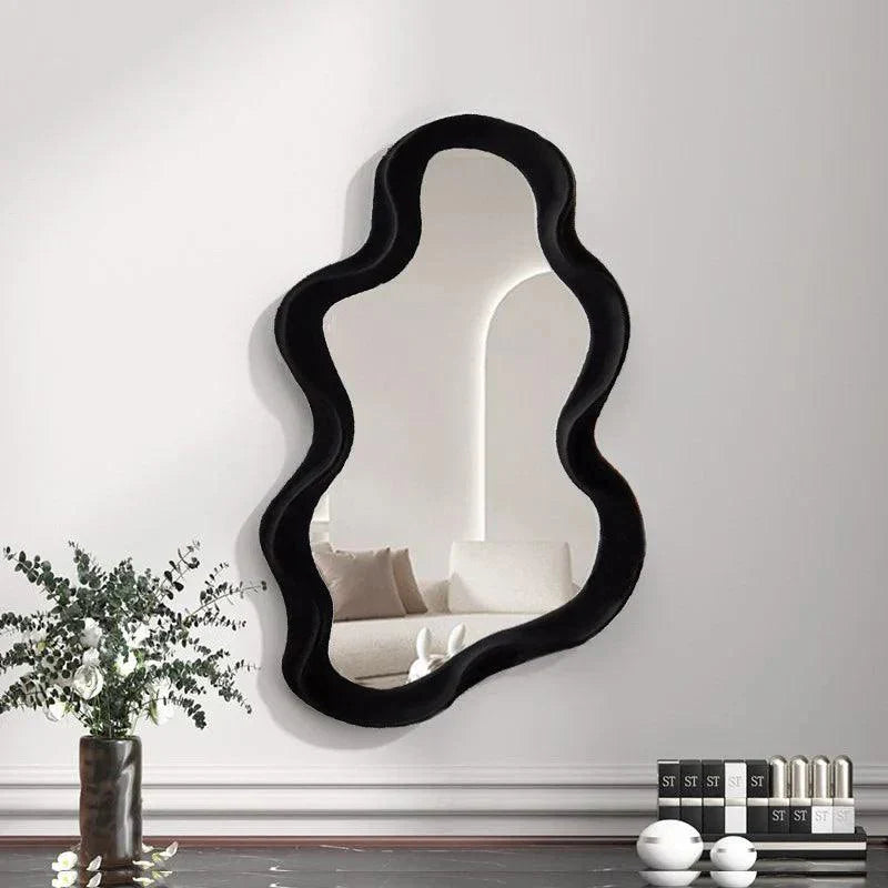 Charming Wolf-Shaped Mirror