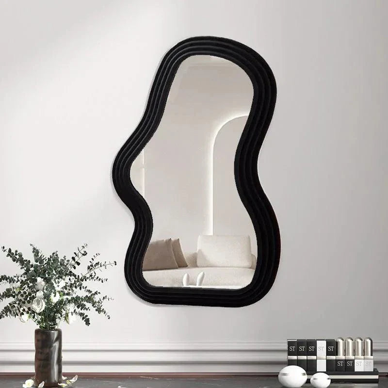 Charming Wolf-Shaped Mirror