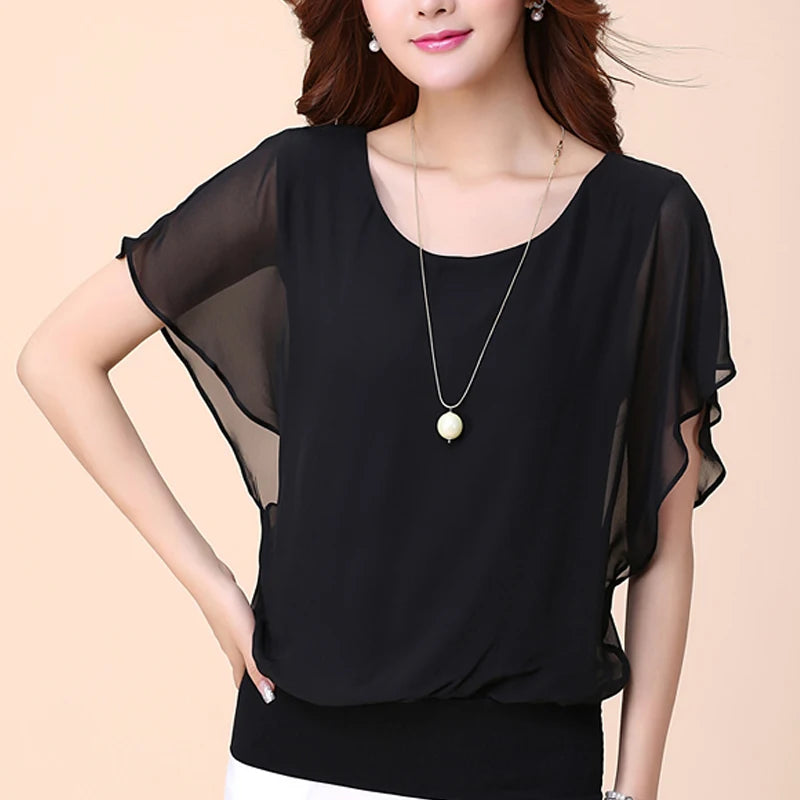 Chiffonbluse Aurora Mode