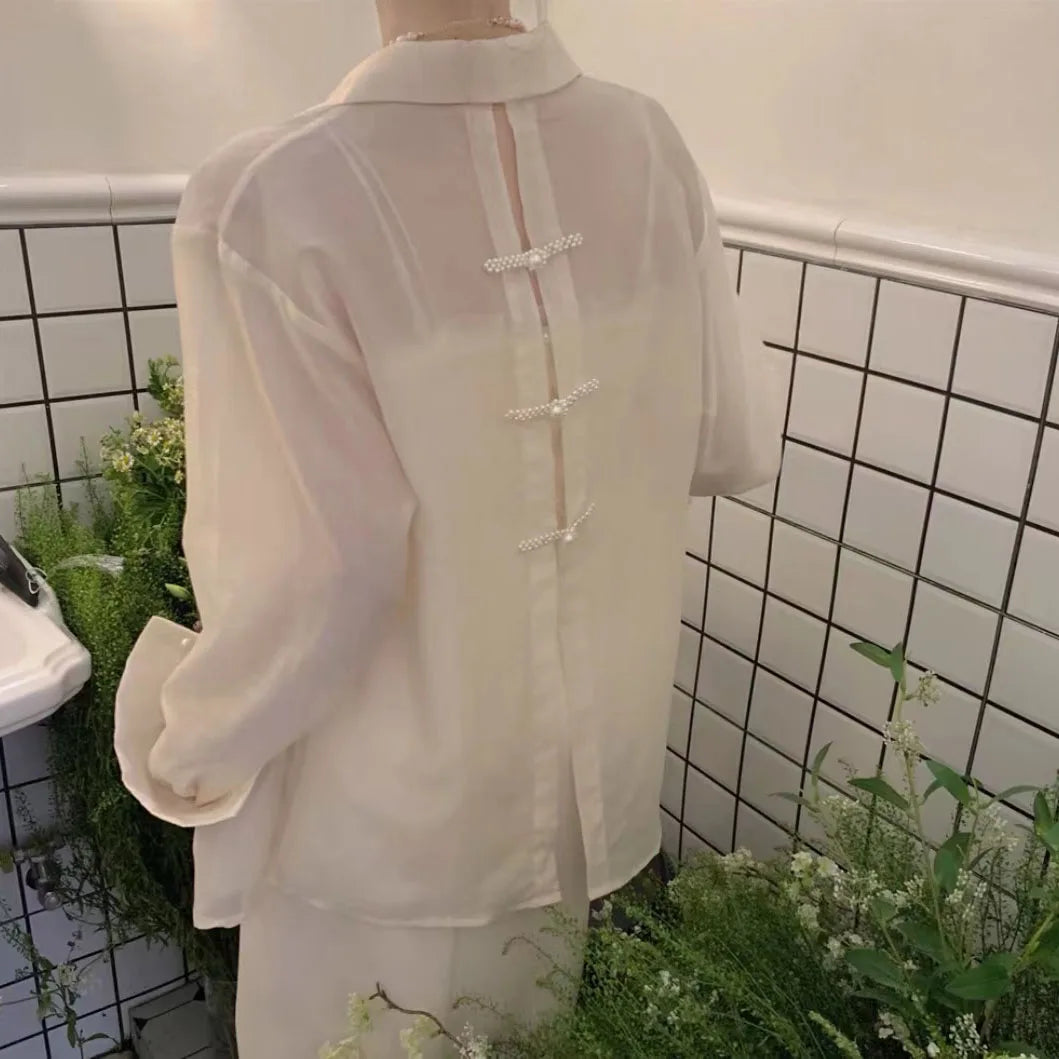 Stijl Zonbestendig Shirt Voor Vrouwen