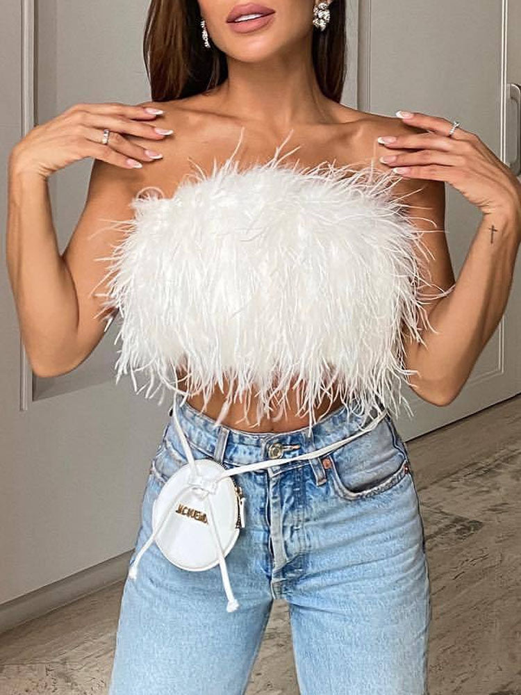 Claudia | Moderne bandeautop sans bretelles