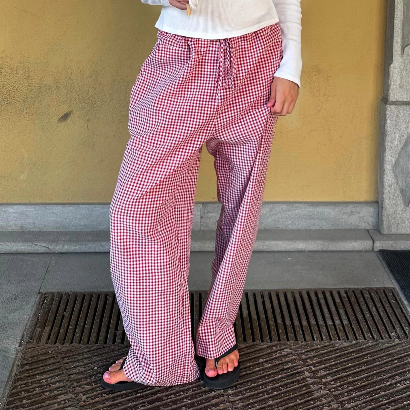 NostalgiaNest Pantaloni Retrò