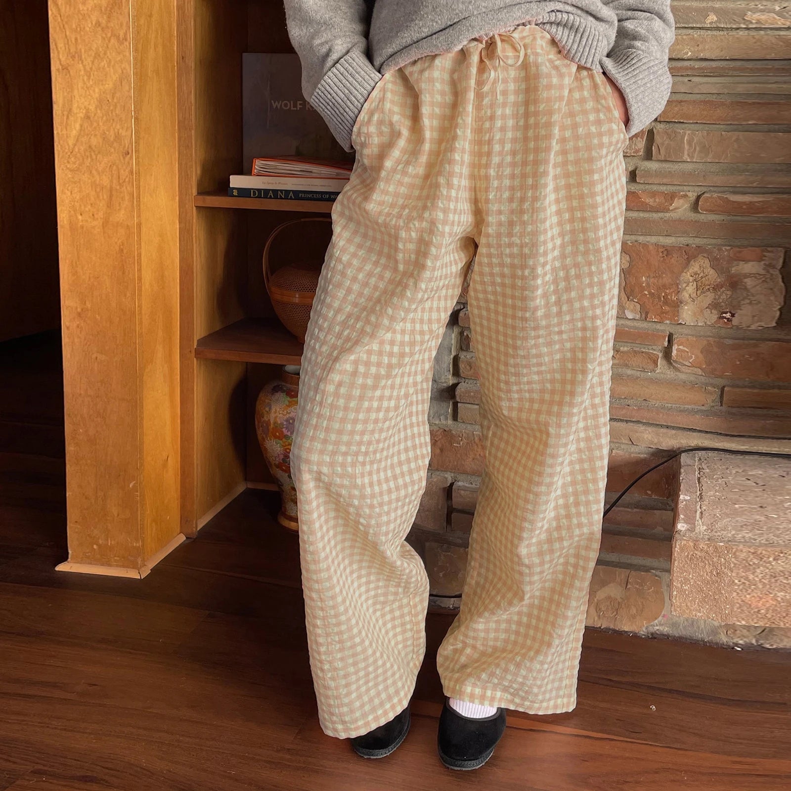 NostalgiaNest Pantaloni Retrò