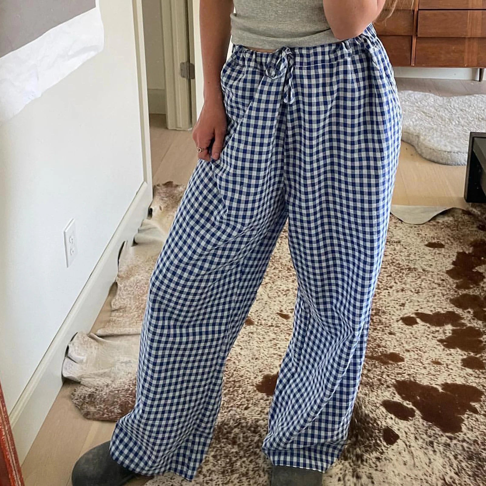 NostalgiaNest Pantaloni Retrò