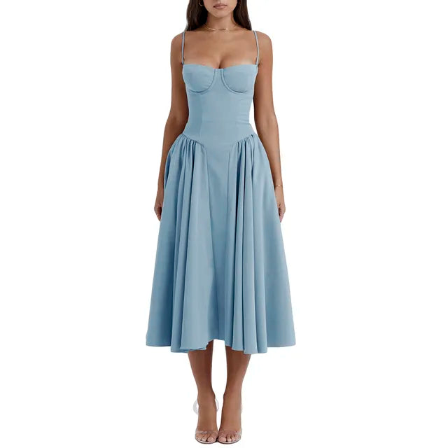 Zomerse Elegantie A-lijn Jurk van La Bella Moda
