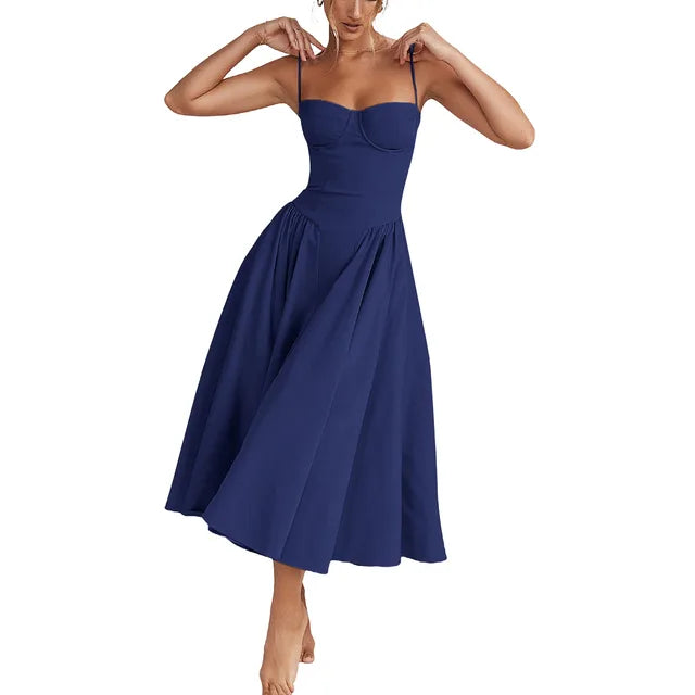 Zomerse Elegantie A-lijn Jurk van La Bella Moda