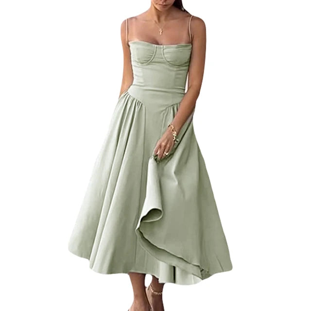 Zomerse Elegantie A-lijn Jurk van La Bella Moda