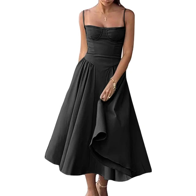 Zomerse Elegantie A-lijn Jurk van La Bella Moda
