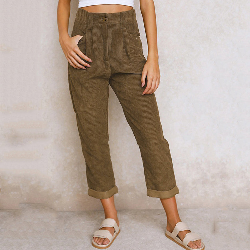 Cordelia | Hoge taille broek