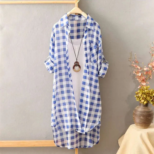 De ZomerBries Classica Camicia Bianca Lunga Il Tuo Statement di Stile Estivo
