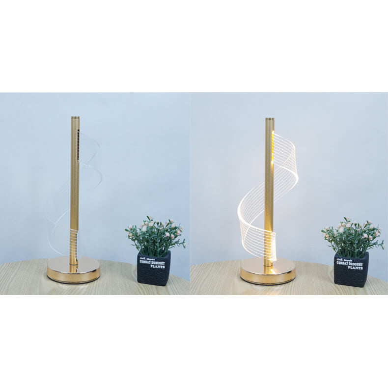 Creatieve Spiral Tafellamp