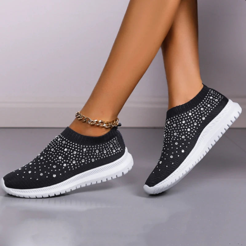 Comfort con le Sneakers Leatar Crystal