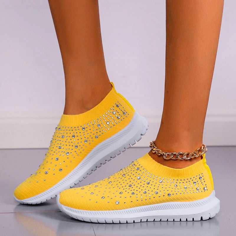 Comfort con le Sneakers Leatar Crystal