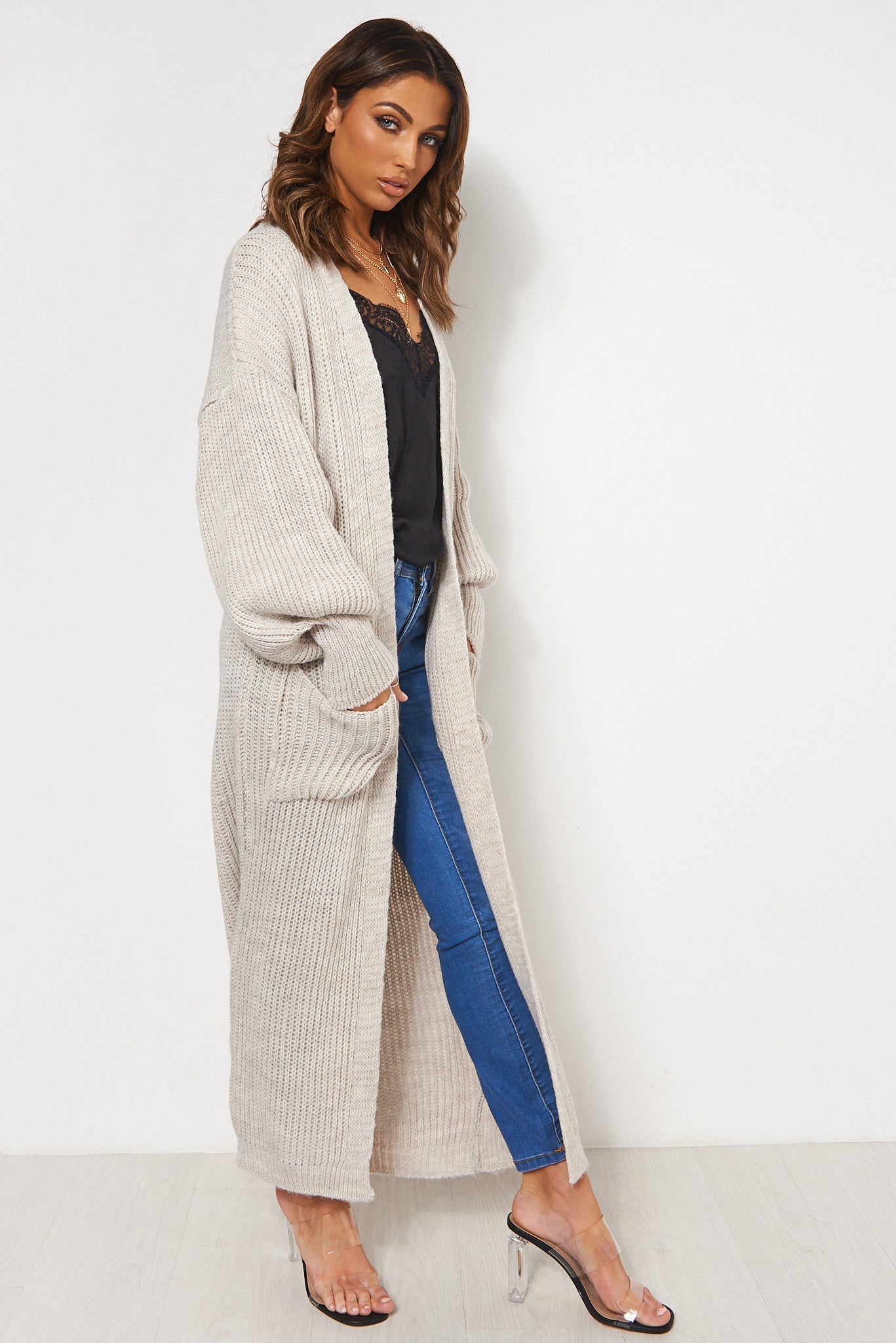 Maxi Cardigan di GlamourGloed