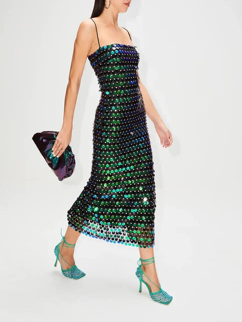 GlamourGodin Elegante Lange jurk