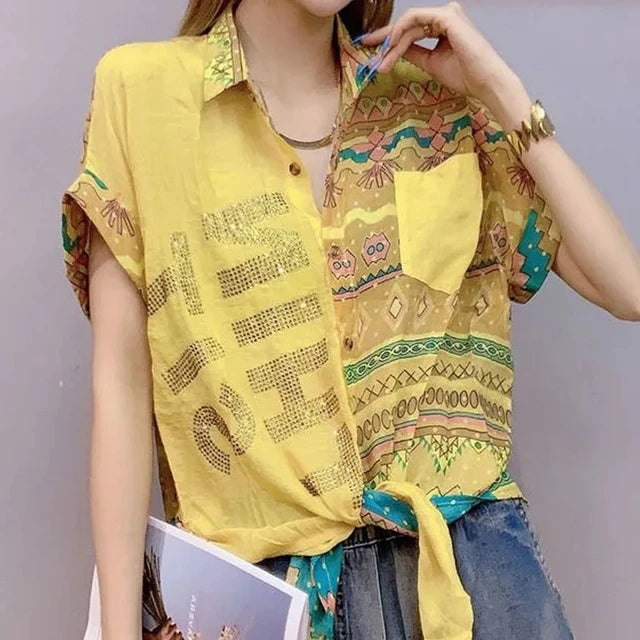 Summer Elegance in a Blouse