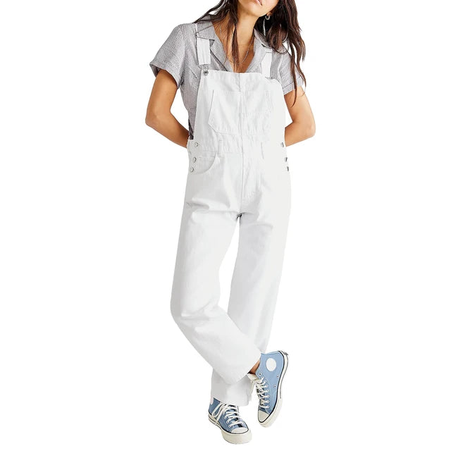 Zara Denim Jumpsuit for Summer Casual Chic