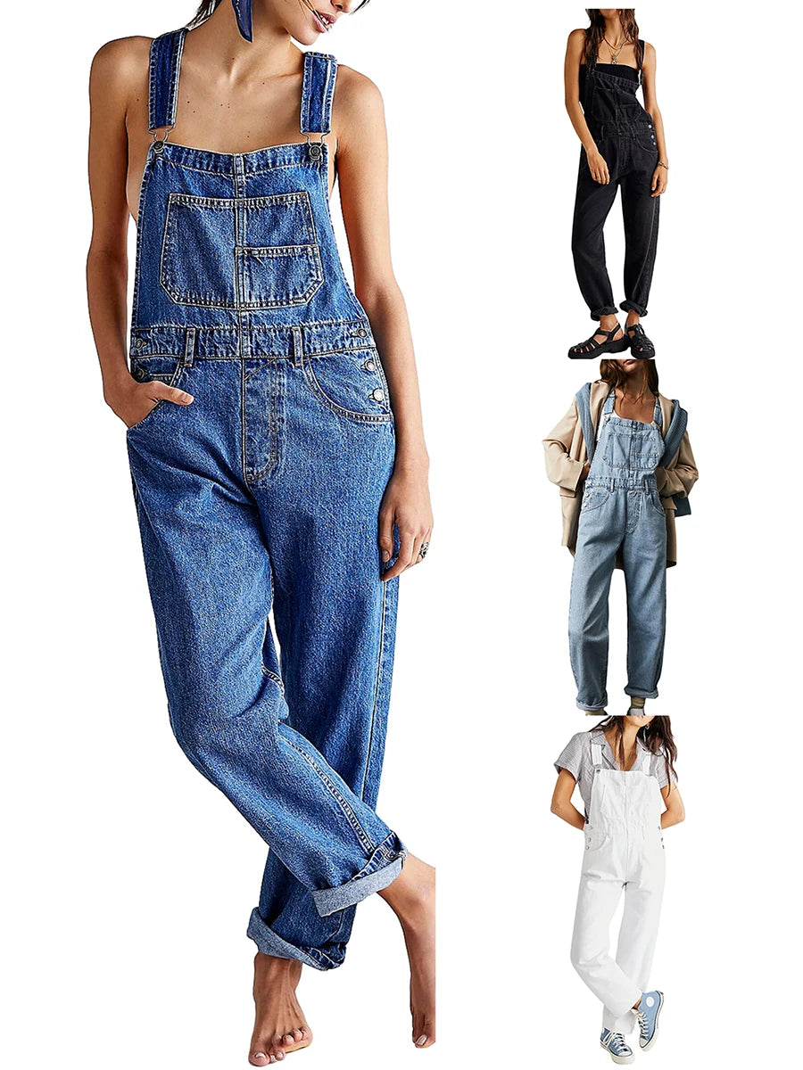 Zara Denim Jumpsuit for Summer Casual Chic