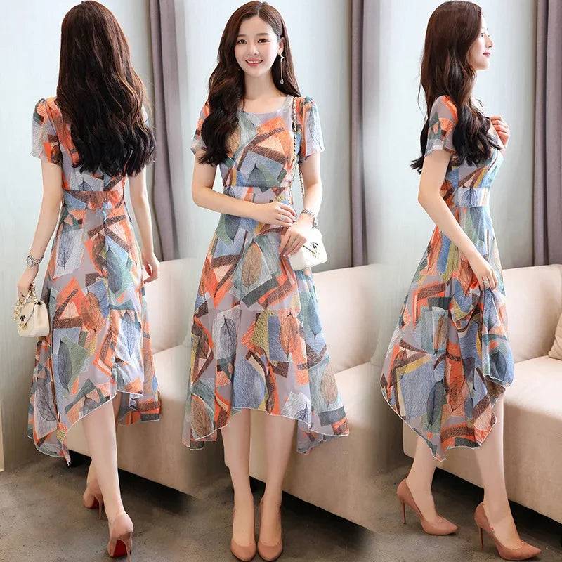 Bohemian Glow Vrouwen Lange Jurk