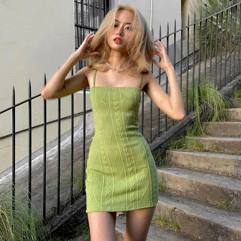 Versatile Vestito Estivo Lavorato a Maglia per Donna