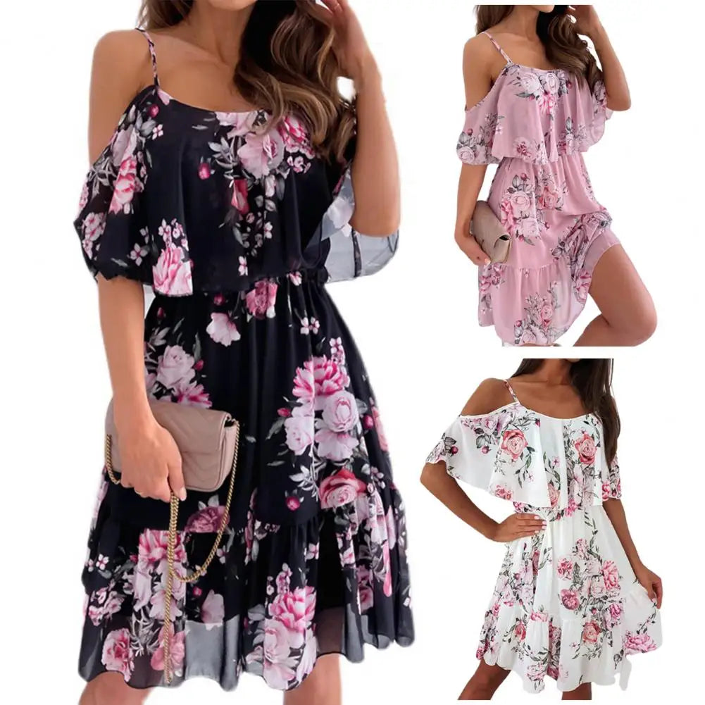 Zomerjurk met Ruffles van Belle Époque