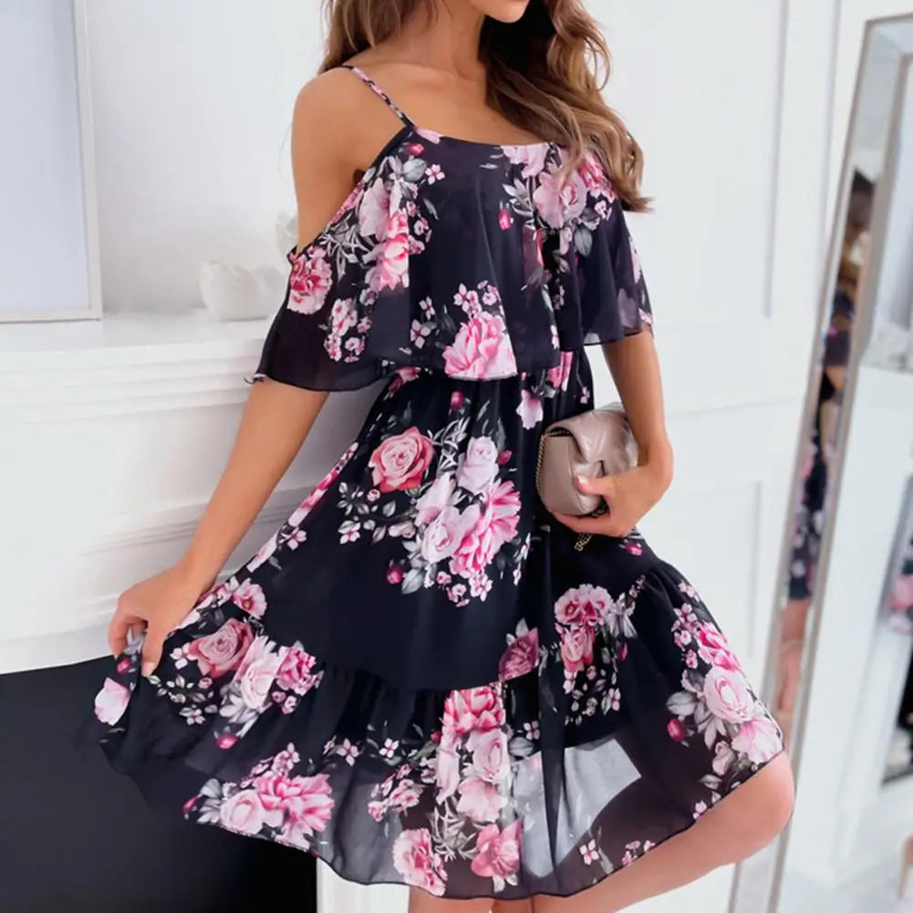 Zomerjurk met Ruffles van Belle Époque