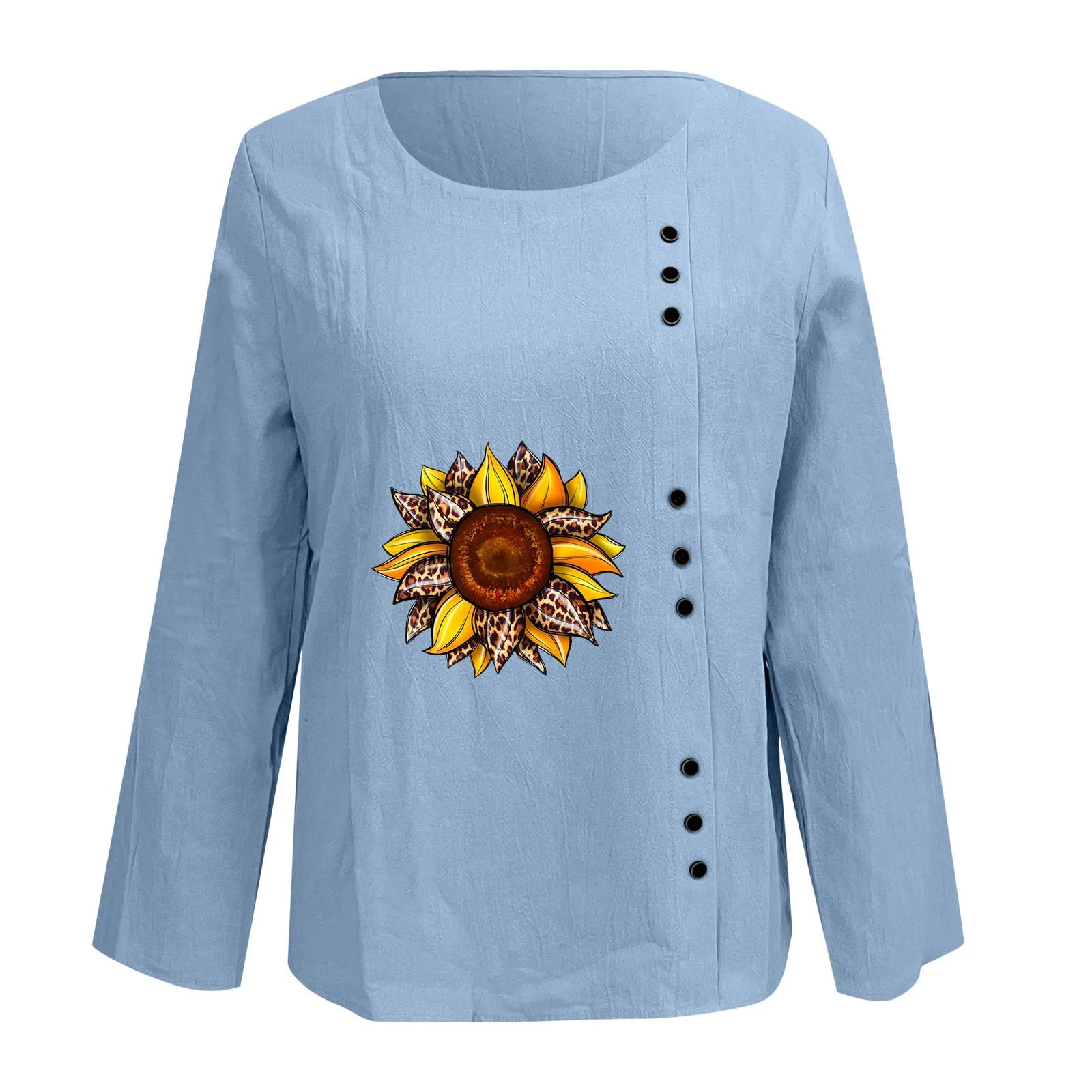 Zomerbloemenprint Blouse Sunlit Elegance