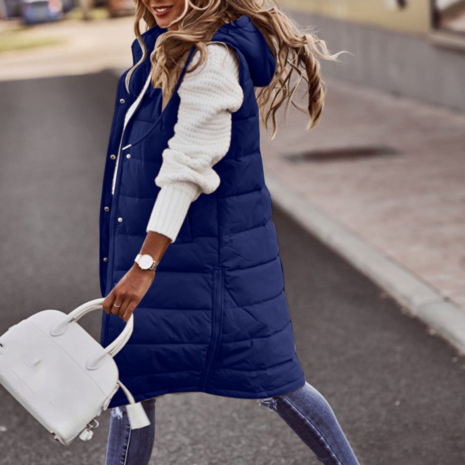 Emma | Gilet lungo di StijlvolComfort | Elegante e caldo