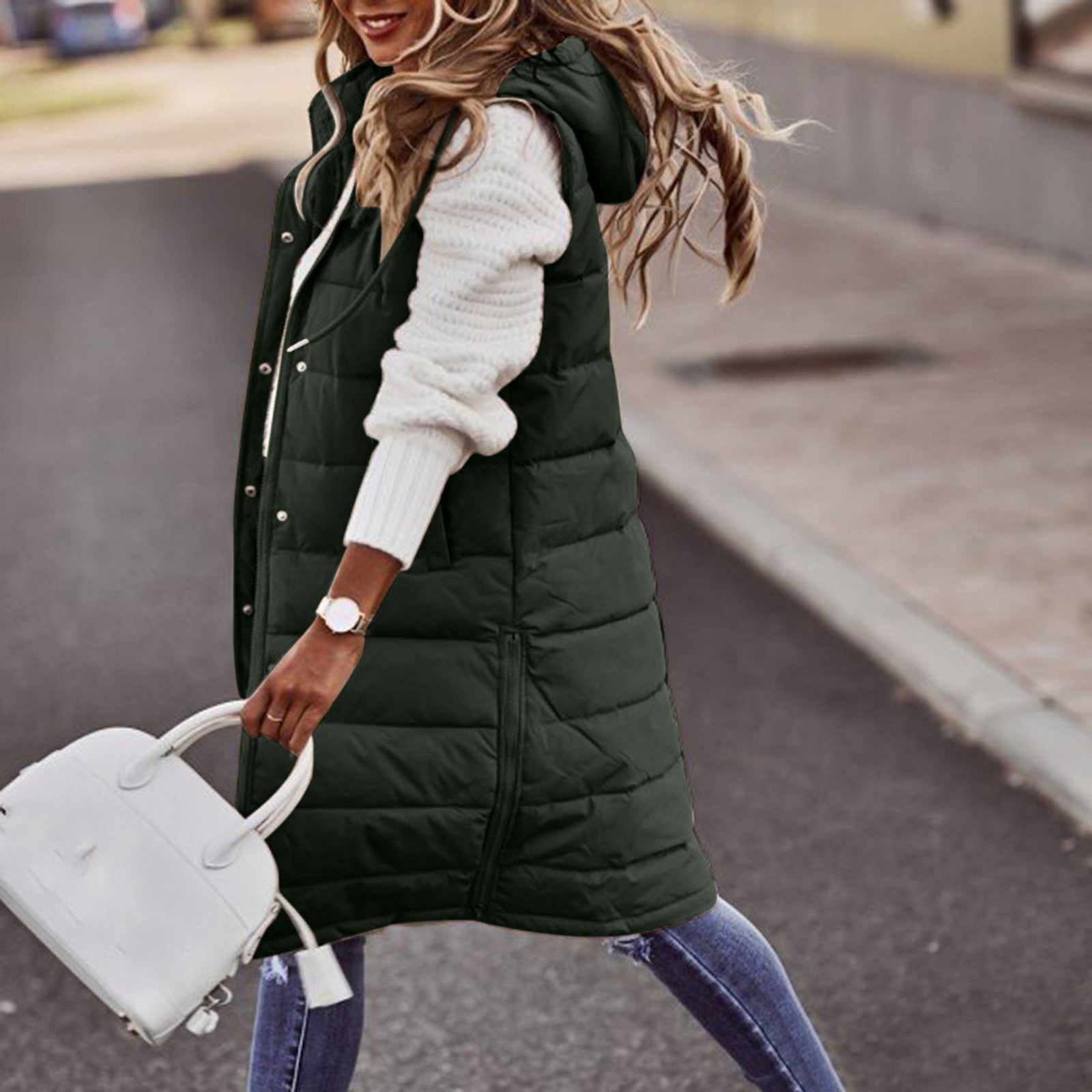 Emma | Gilet lungo di StijlvolComfort | Elegante e caldo
