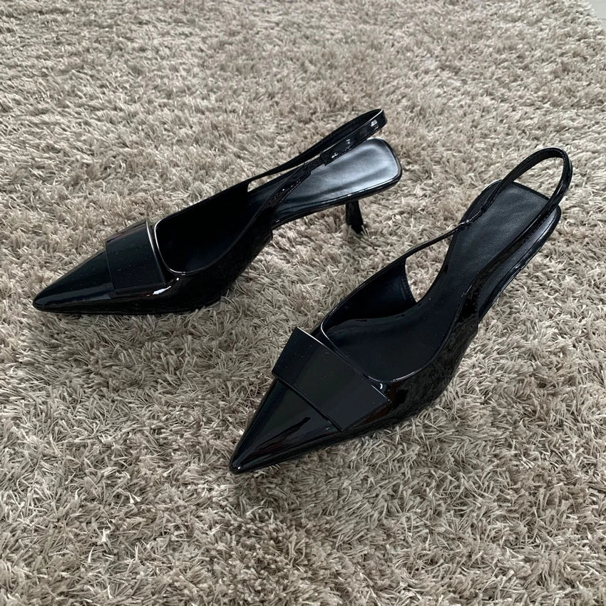 BellaNoor Luxe Leather Sandals