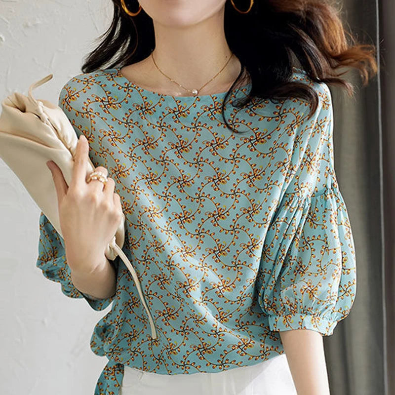 Blossom Refreshing Spring-Summer Blouse