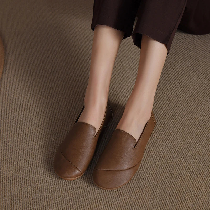 Cozima Damen Loafers aus weichem Leder